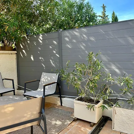 Golfe De Saint Tropez, 5min Beach, 1 , 1 Canape Lit , Terrasse شقة