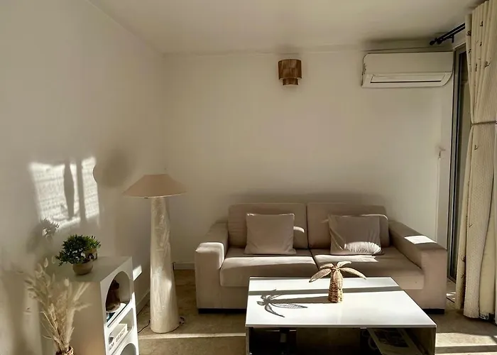 Golfe De Saint Tropez, 5min Beach, 1 , 1 Canape Lit , Terrasse Daire